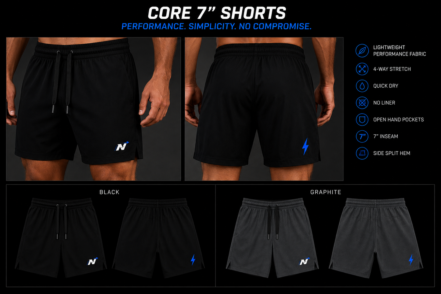 Nitrous core shorts (coming soon)